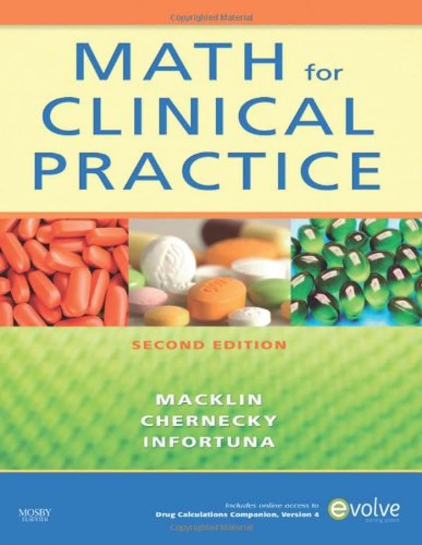 Math For Clinical Practice