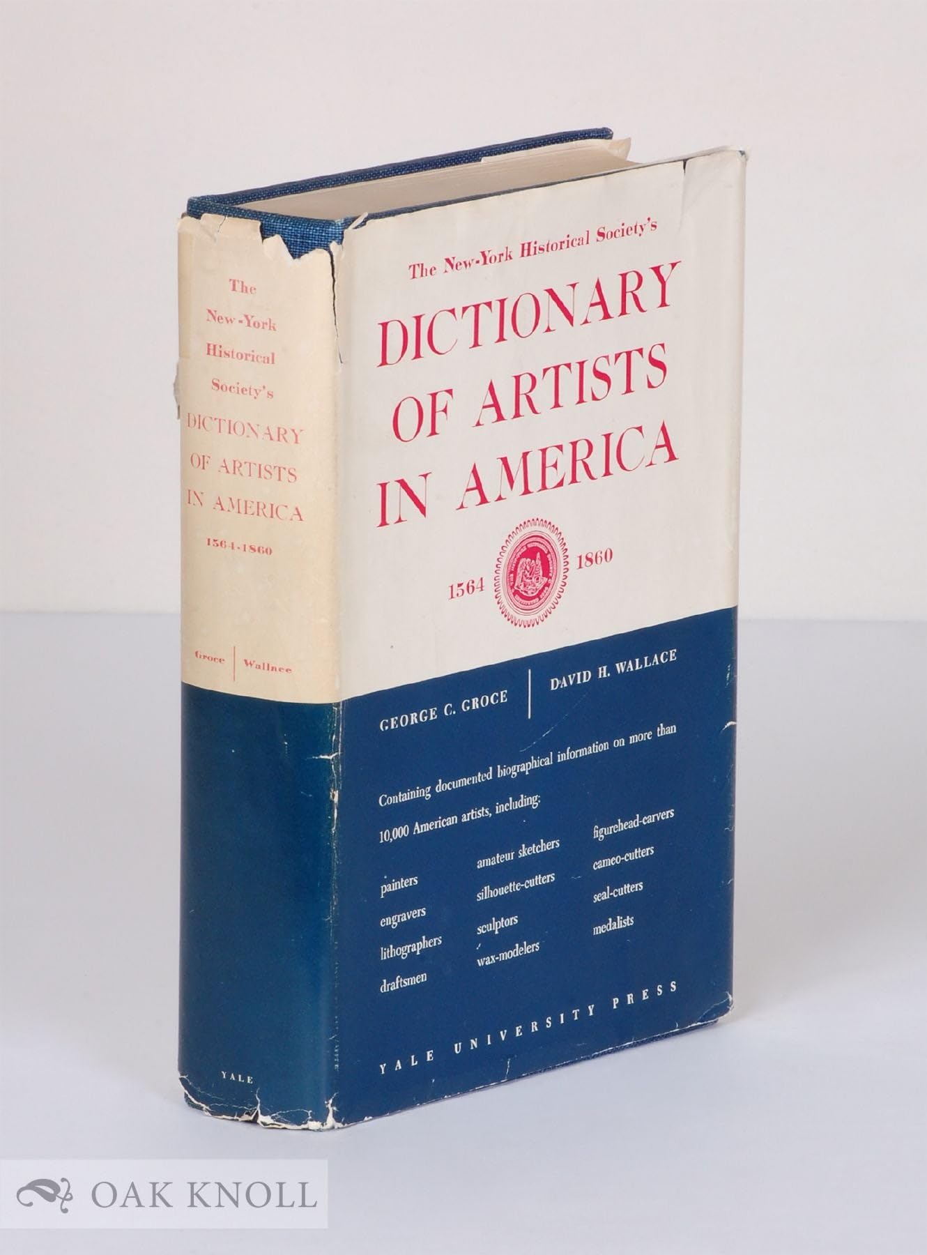 New York Historical Society's Dictionary of Artists in America 15641860,Used