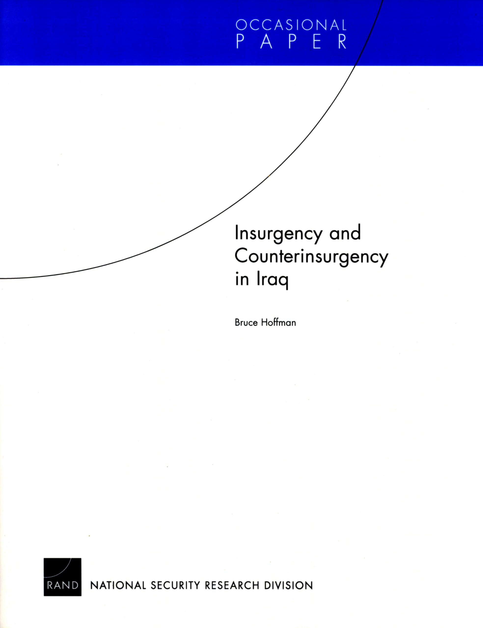 Insurgency And Counterinsurgency In Iraq,New