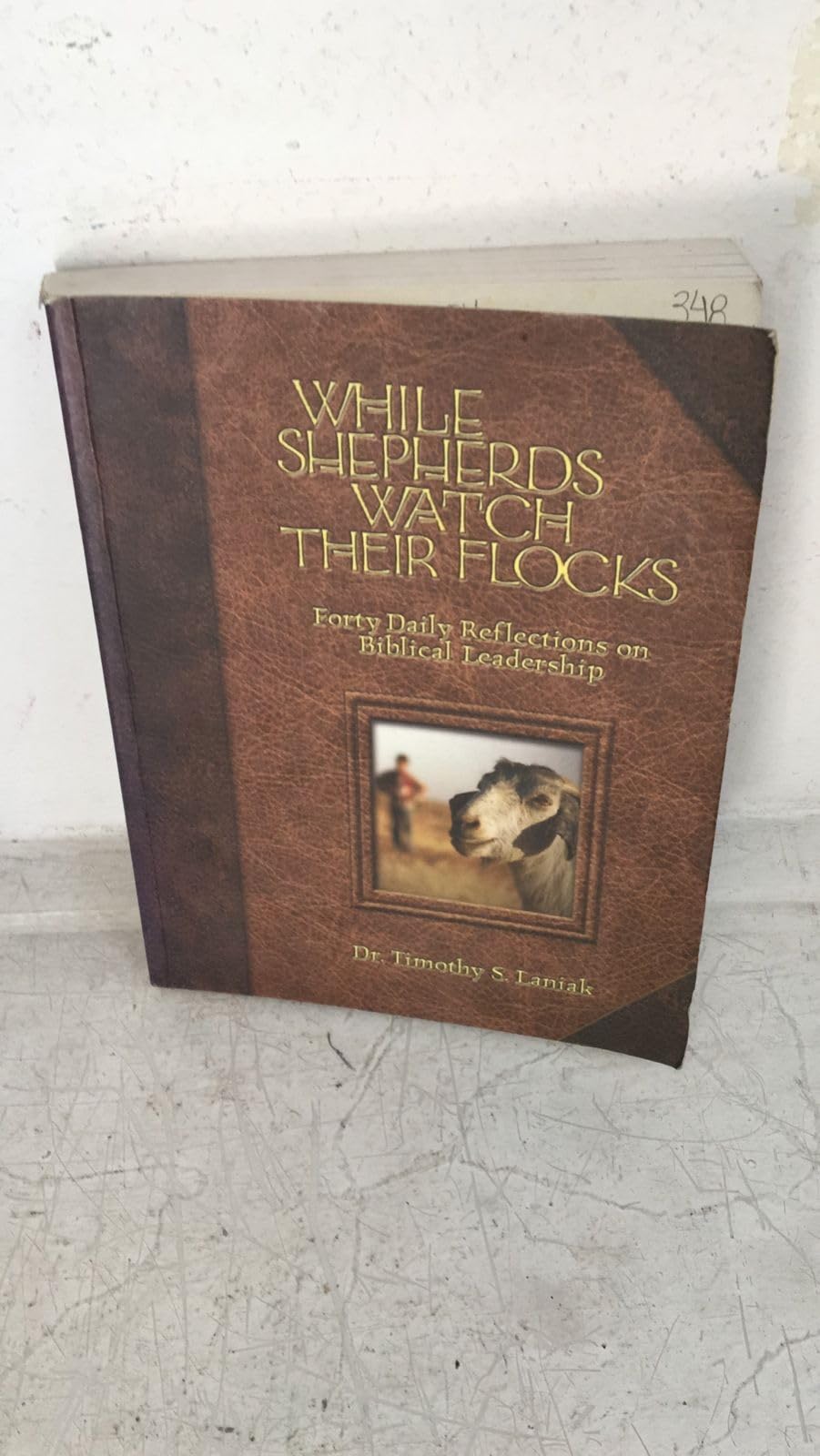 While Shepherds Watch Their Flocks: 40 Daily Reflections on Biblical Leadership,Used