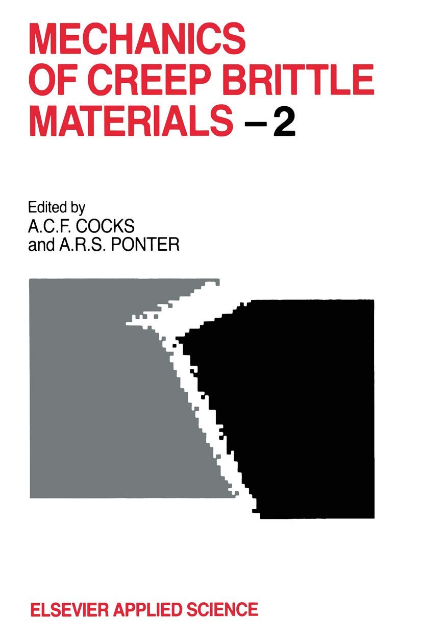Mechanics of Creep Brittle Materials 2,Used