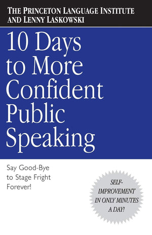 10 Days To More Confident Public Speaking,Used