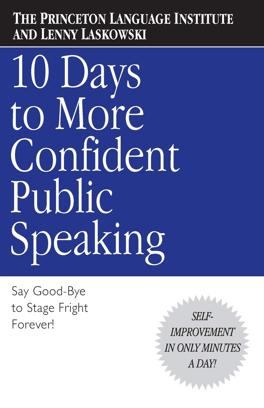 10 Days To More Confident Public Speaking,Used