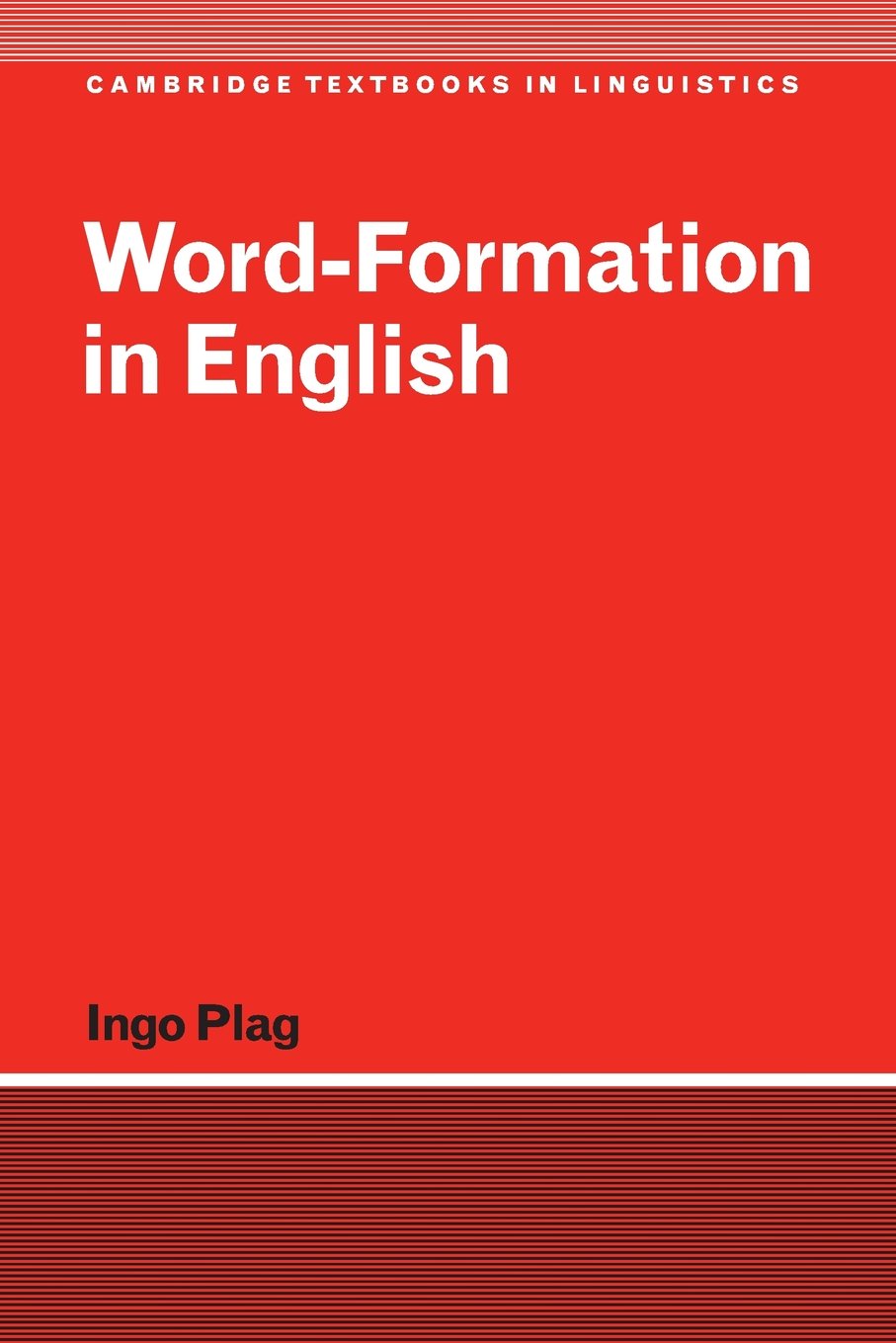 WordFormation in English (Cambridge Textbooks in Linguistics),Used