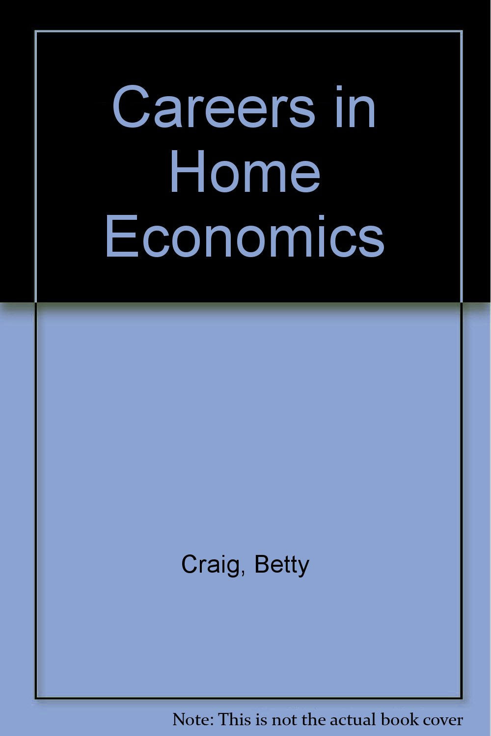 Careers in Home Economics,Used