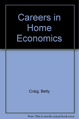 Careers in Home Economics,Used