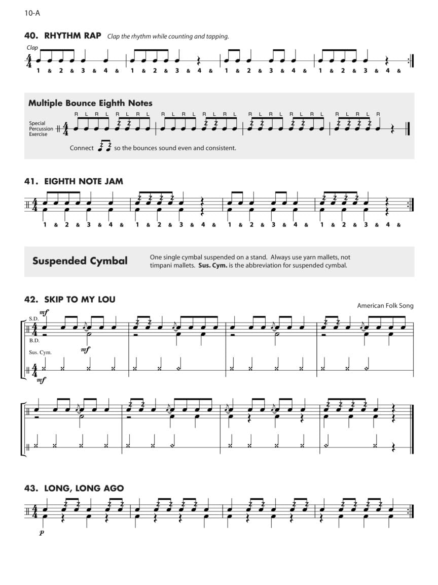 Essential Elements for Band  Percussion/Keyboard Percussion Book 1 with EEi  Beginner Percussion Sheet Music and Online Audio  ,New