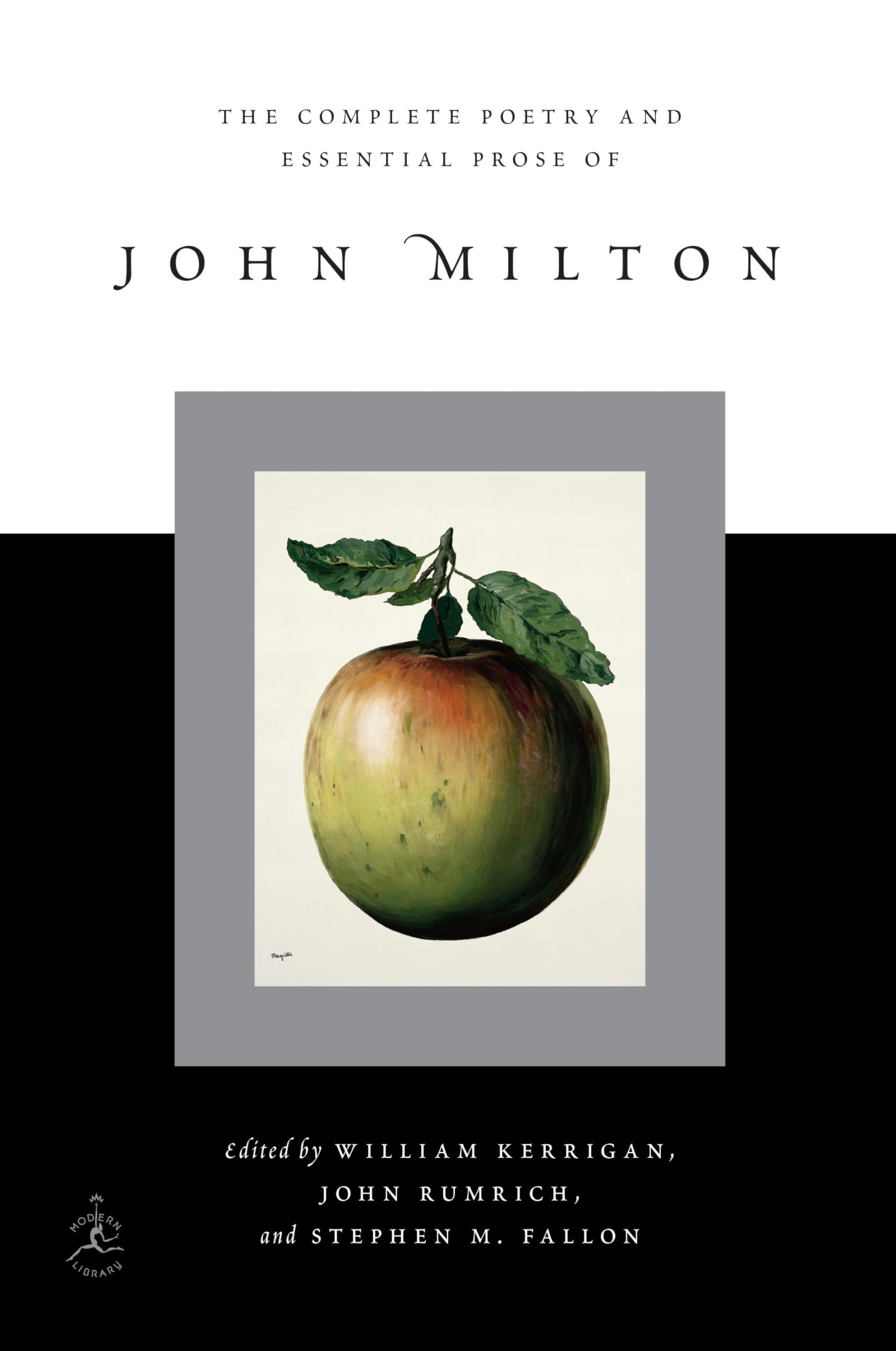 The Complete Poetry and Essential Prose of John Milton (Modern Library (Hardcover)),Used