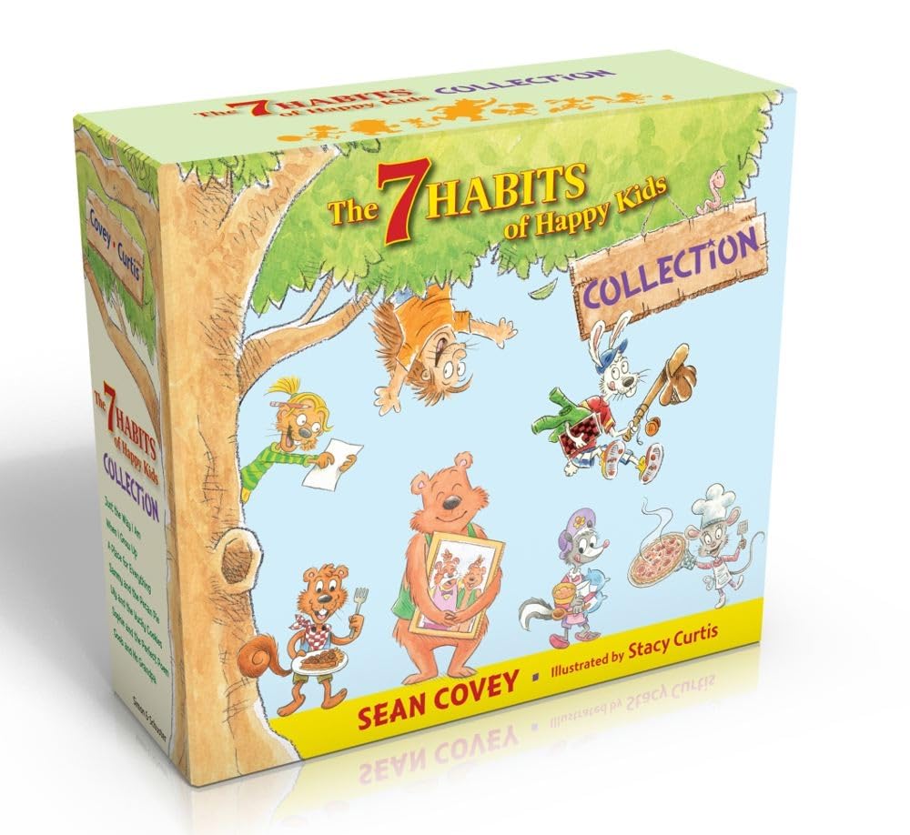 The 7 Habits of Happy Kids Collection (Boxed Set): Just the Way I Am; When I Grow Up; A Place for Everything; Sammy and the Peca,Used