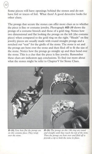 How to Be a Jewelry Detective: Elementary Clues to Solving the Mysteries of Jewelry (Antiques Detectives How to Series),Used
