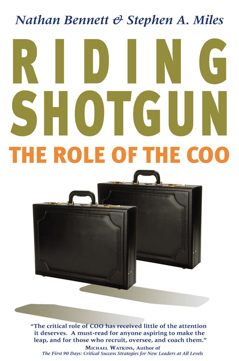 Riding Shotgun: The Role Of The Coo