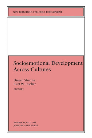 Socioemotional Development Across Cultures (New Directions for Child Development No 81),Used