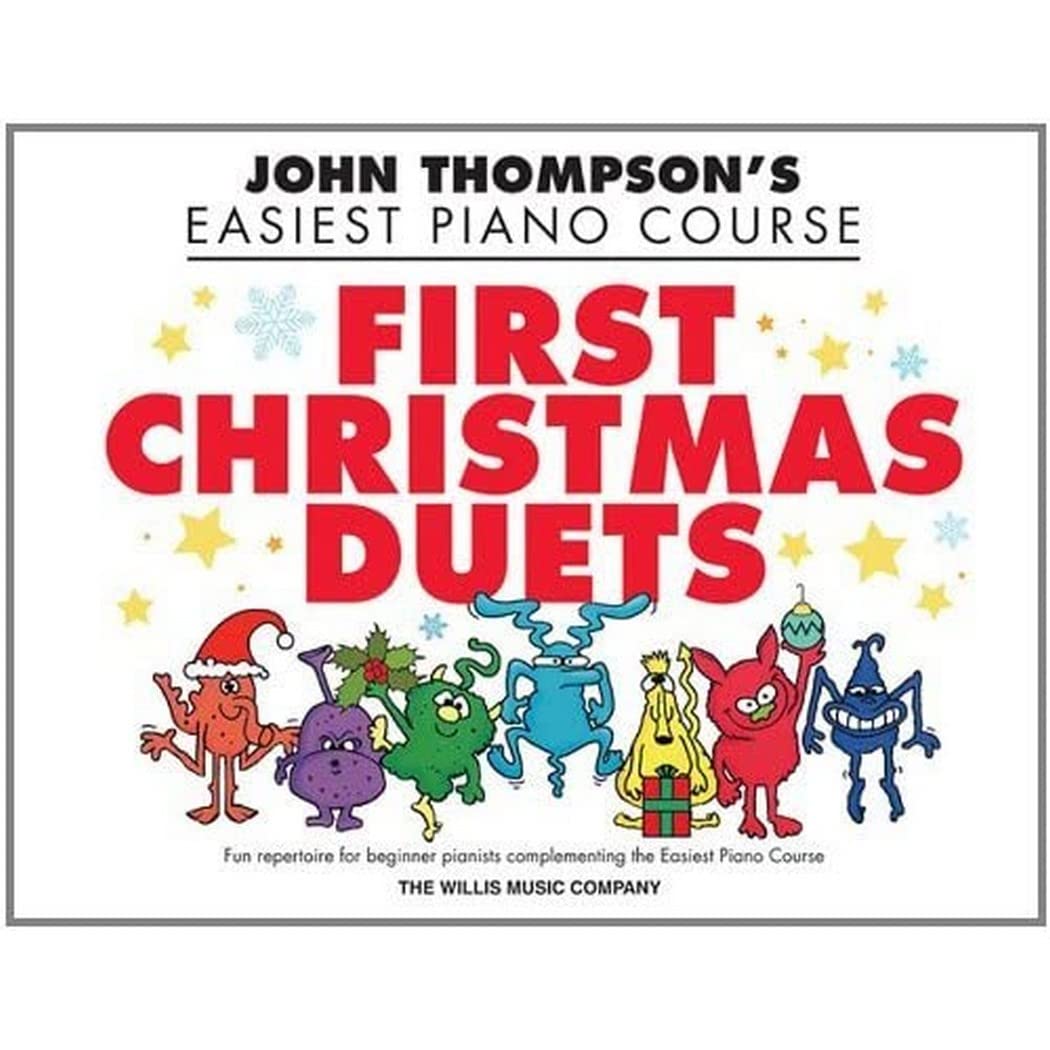 First Christmas Duets: NFMC 20242028 Selection 1 Piano, 4 Hands/Elementary Level (John Thompson's Easiest Piano),Used