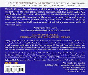 Stocks for the Long Run: The Definitive Guide to Financial Market Returns and LongTerm Investment Strategies,Used