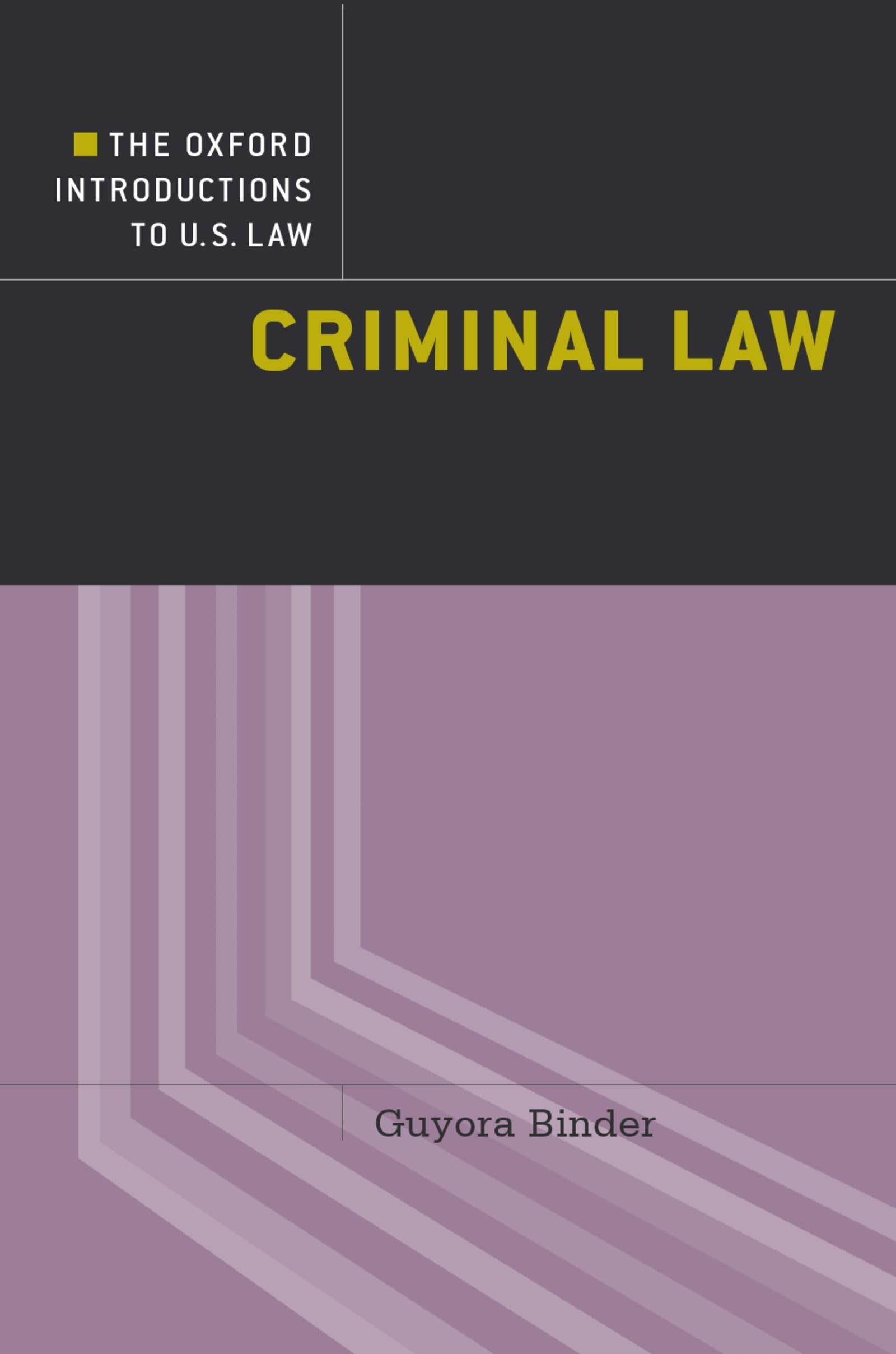 Criminal Law (Oxford Introductions to U.S. Law),Used