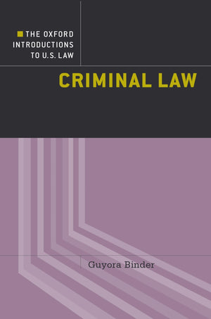 Criminal Law (Oxford Introductions to U.S. Law),Used