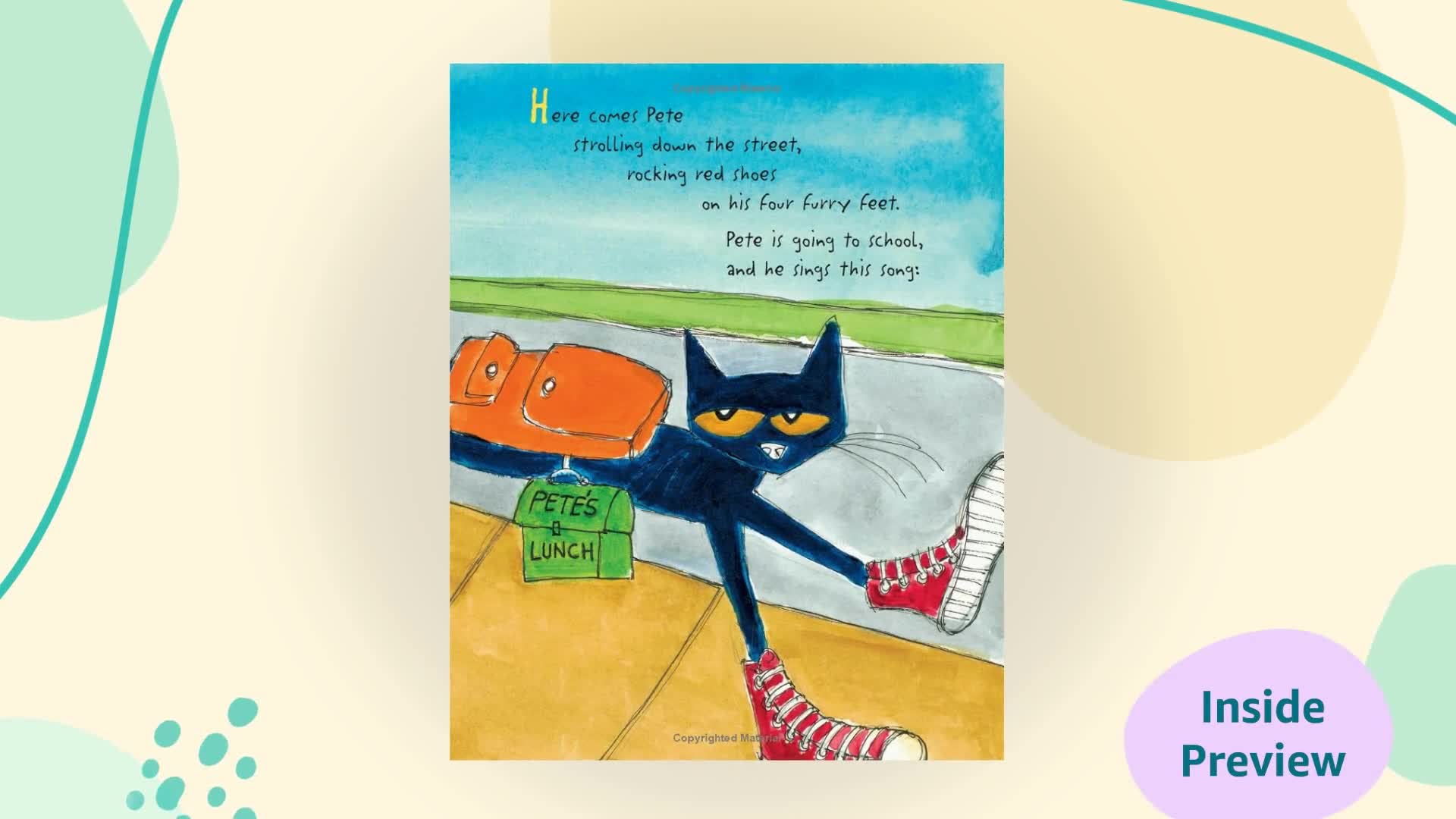 Pete The Cat Rocking In My School Shoes,Used