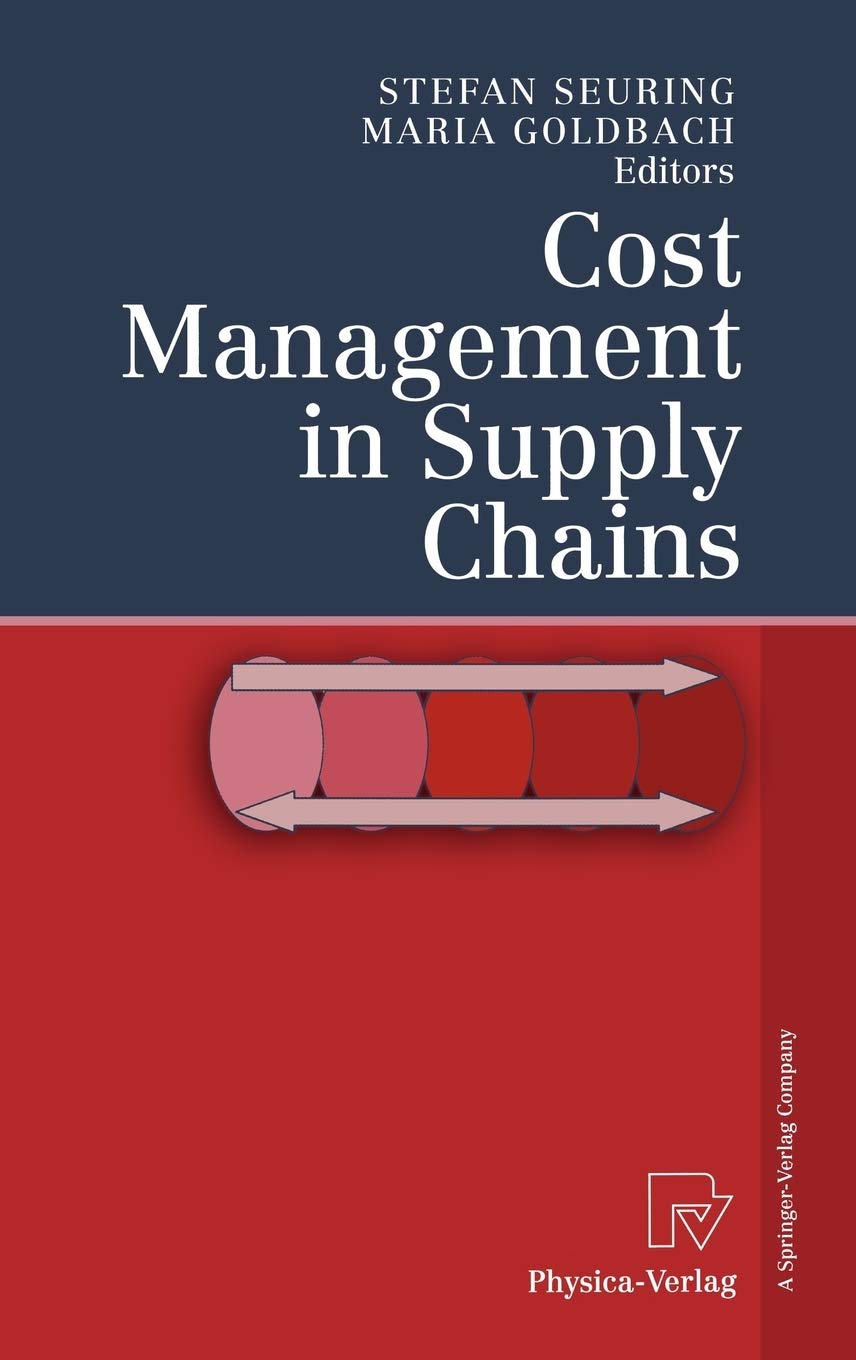 Cost Management in Supply Chains,New