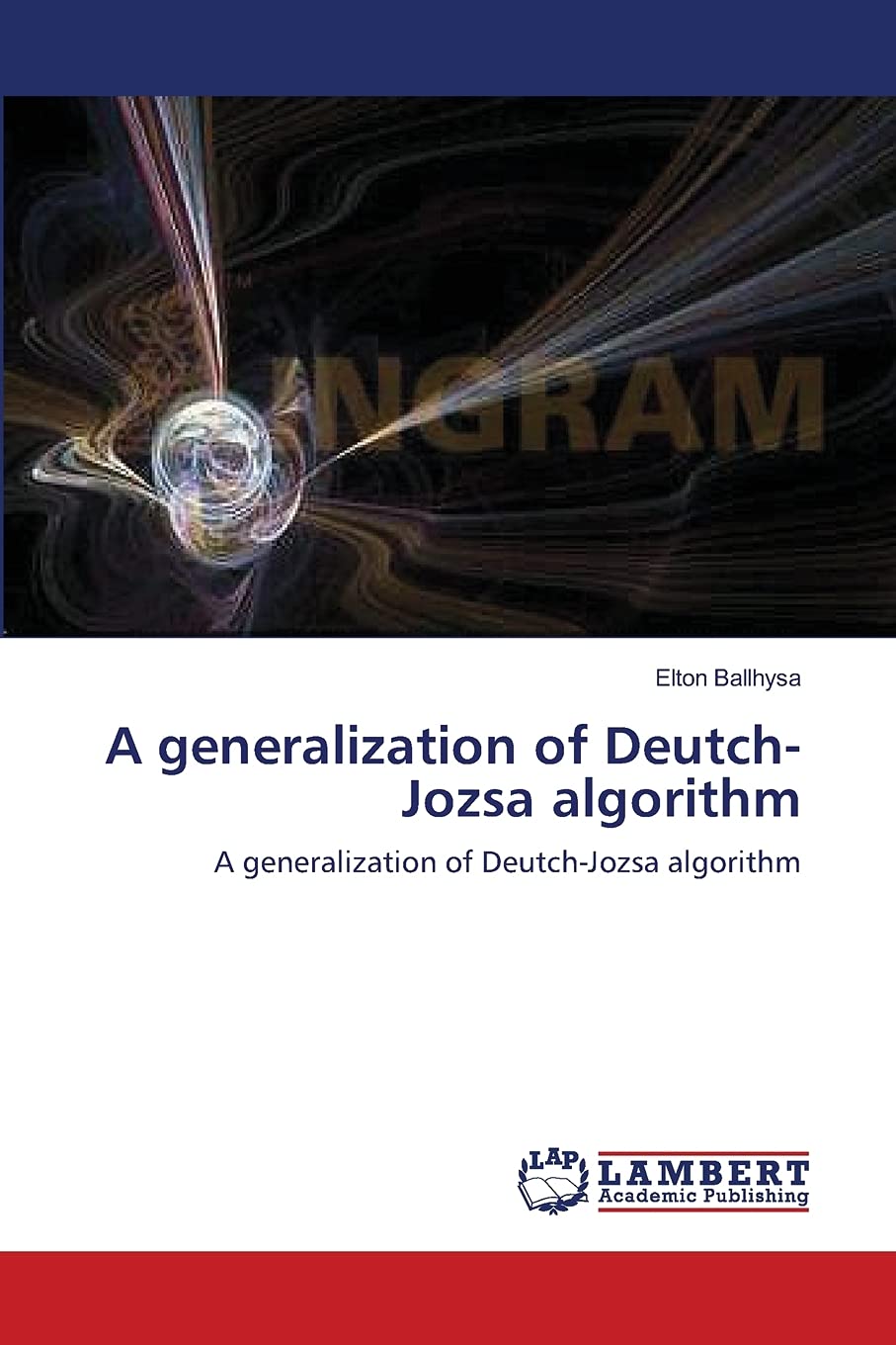 A generalization of DeutchJozsa algorithm: A generalization of DeutchJozsa algorithm,Used