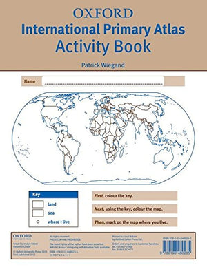 Oxford International Primary Atlas Activity Book 2nd Edition,Used