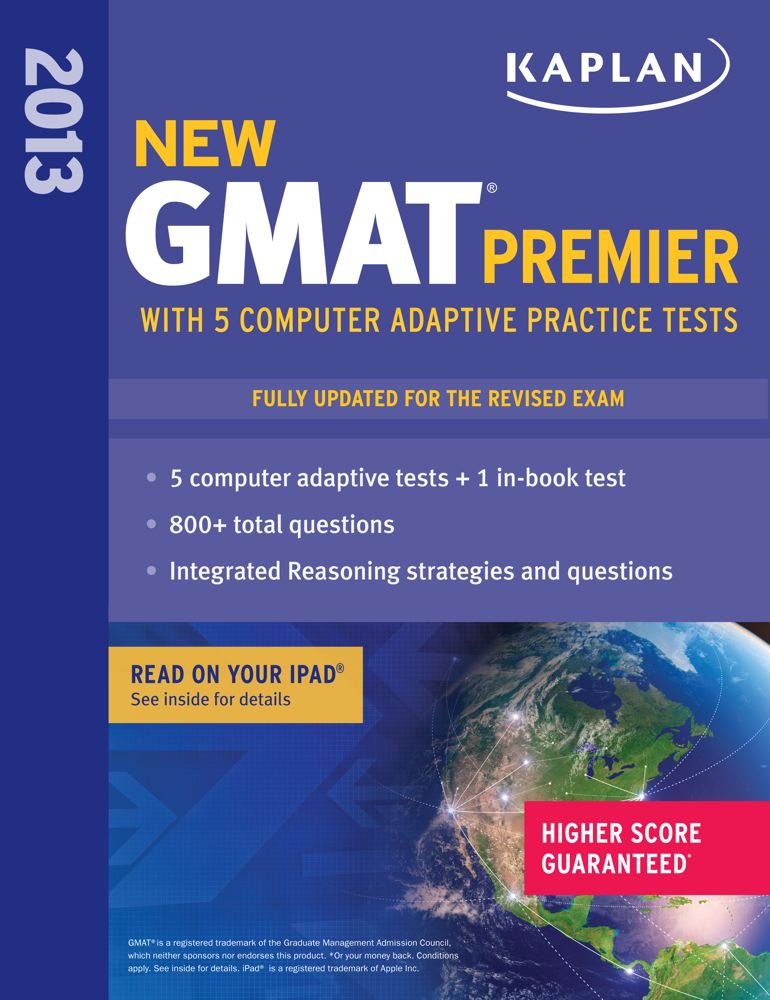 Kaplan New GMAT Premier 2013 with 5 Online Practice Tests (Kaplan GMAT Premier),Used