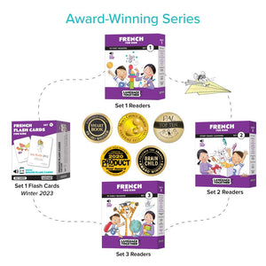 French For Kids Set 1: Beginning Books Pack  10 First Readers With Online Audio  Start Learning French The Fun, Easy Way (Ages