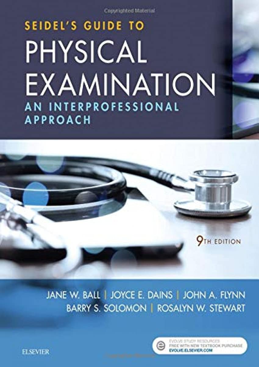 Seidel's Guide to Physical Examination,New