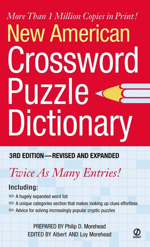 New American Crossword Puzzle Dictionary: 3rd EditionRevised and Expanded,Used