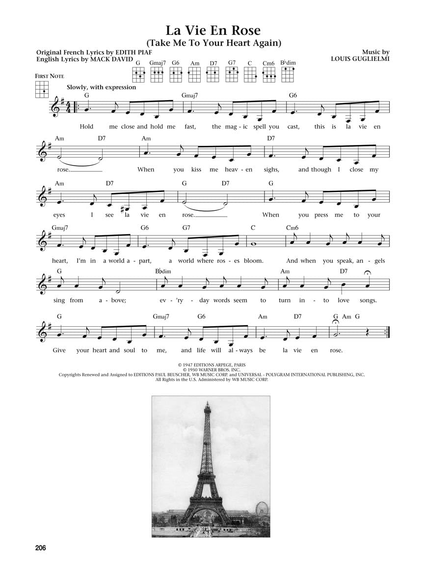 The Daily Ukulele  Leap Year Edition  366 Songs for All Skill Levels  Ukulele Songbook with Chords and Lyrics  Easy Ukulele Arr,New