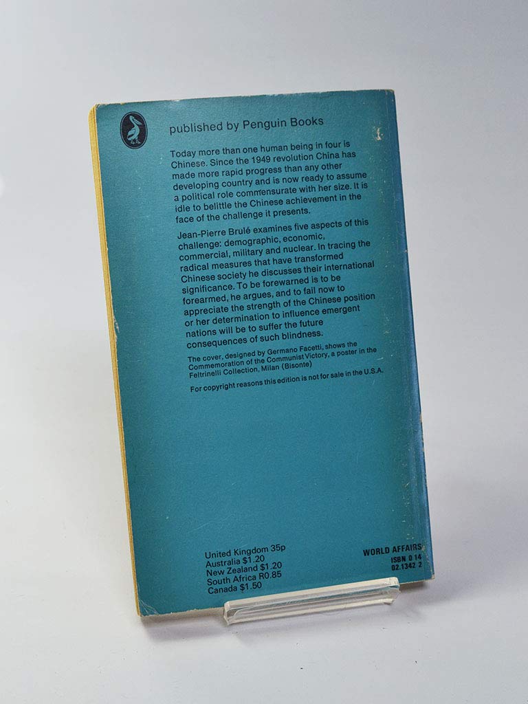 China comes of age; (Pelican books),Used