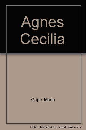 Agnes Cecilia (English and Swedish Edition),Used