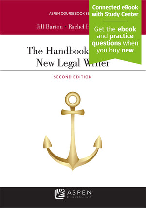 The Handbook for the New Legal Writer (Aspen Coursebook Series) [Connected eBook with Study Center],Used