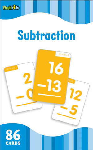 Subtraction (Flash Kids Flash Cards),New