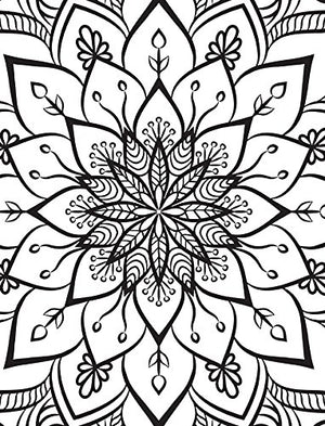 Kaleidoscope: Fabulous Gel Pen Coloring Kit