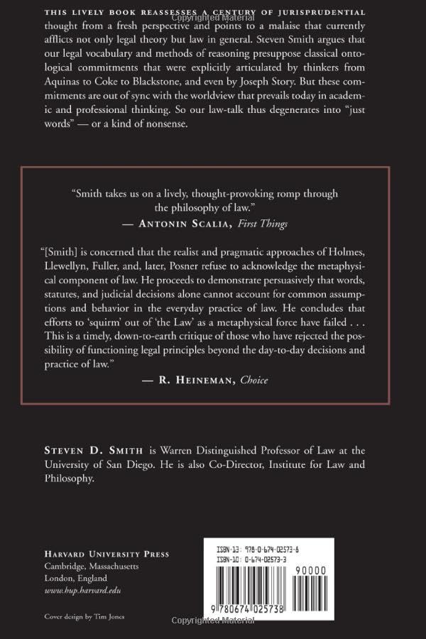 Law's Quandary,New