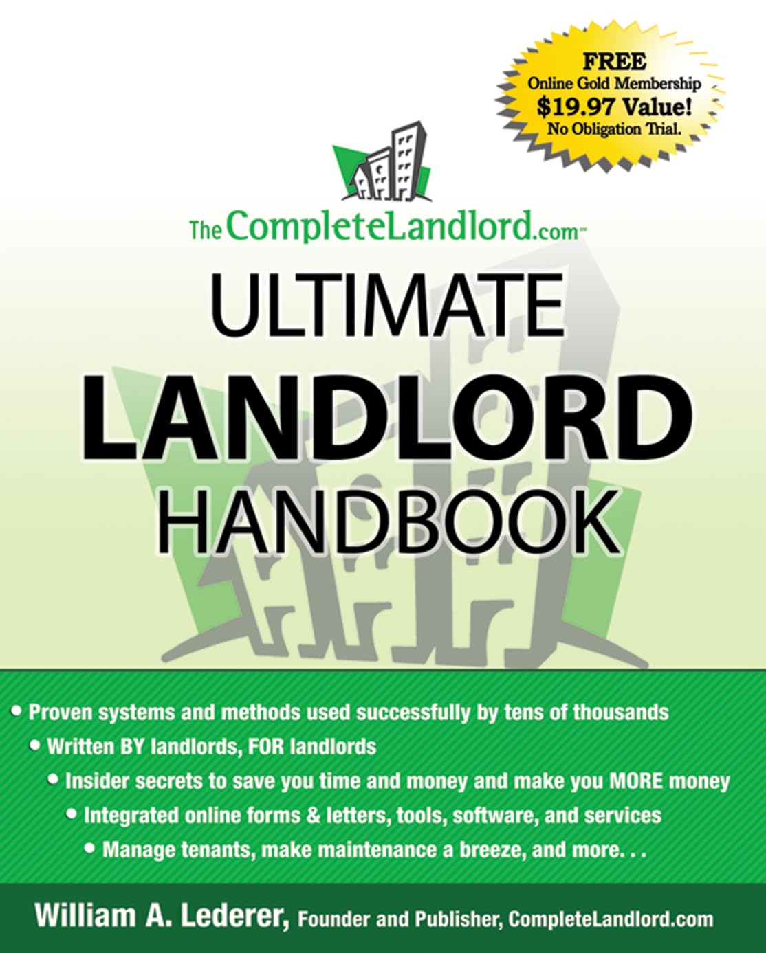 The Completelandlord.Com Ultimate Landlord Handbook,New
