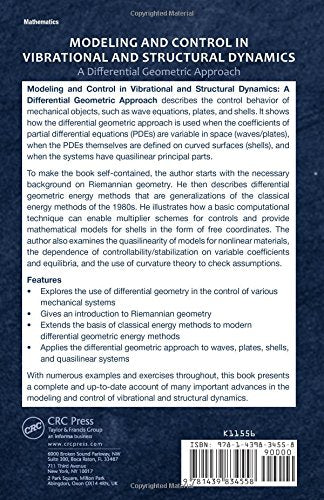 Modeling and Control in Vibrational and Structural Dynamics: A Differential Geometric Approach (Chapman & Hall/CRC Applied Mathe,Used
