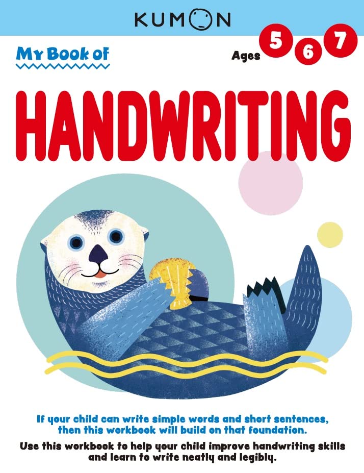 Kumon My Book of HandwritingHelp Children Improve Handwriting Skills and Learn to Write Neatly and LegiblyAges 57,New