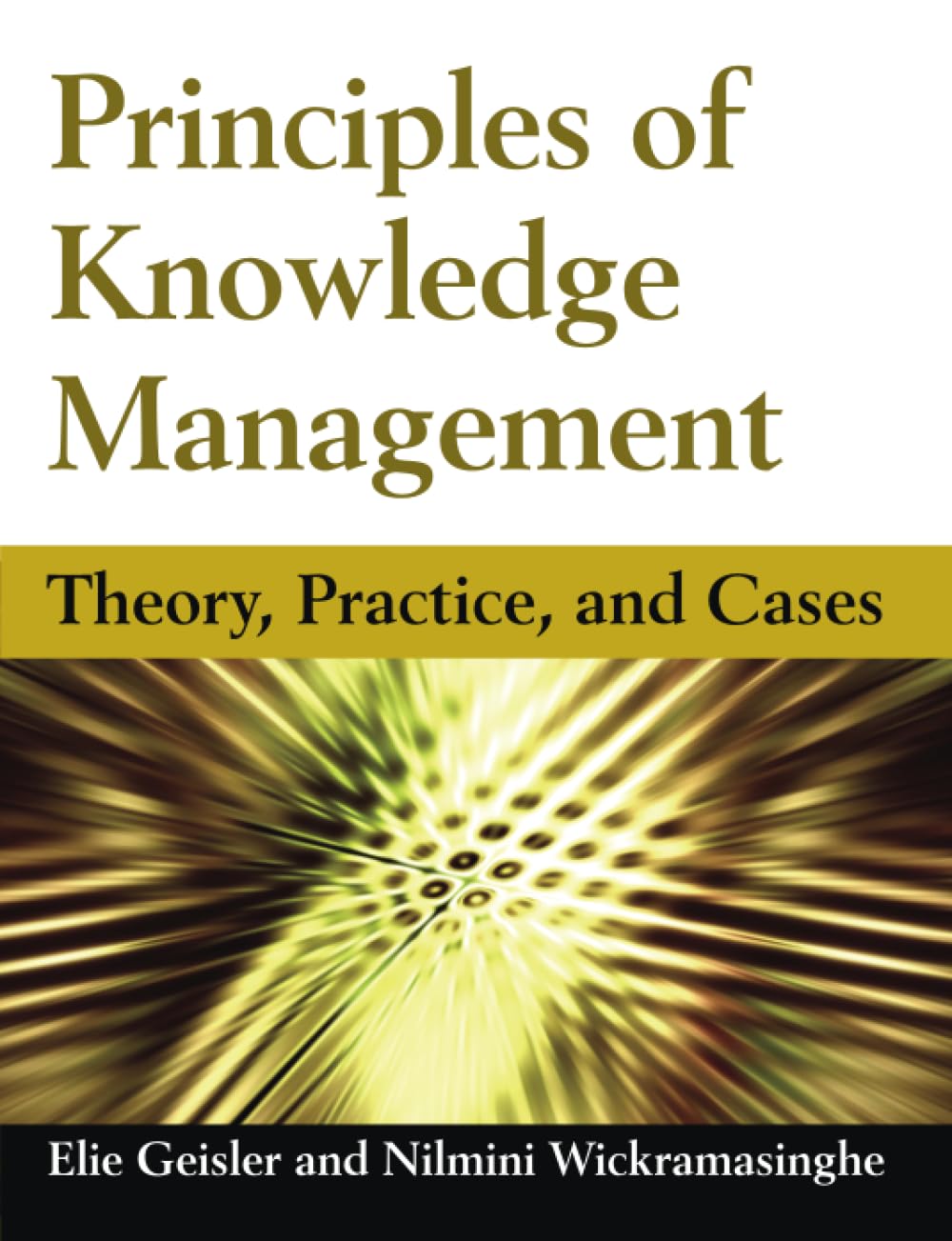 Principles of Knowledge Management,Used
