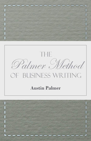 The Palmer Method Of Business Writing,Used