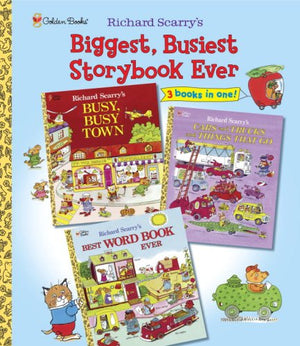 Richard Scarry's Biggest, Busiest Storybook Ever (Picture Book),New