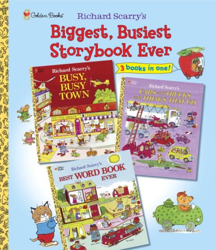 Richard Scarry's Biggest, Busiest Storybook Ever (Picture Book),Used