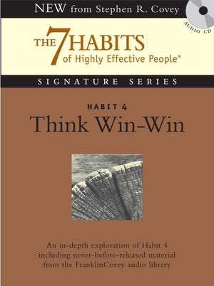 Habit 4 Think Winwin: The Habit of Mutual Benefit (The 7 Habits of HIghly Effective People),Used