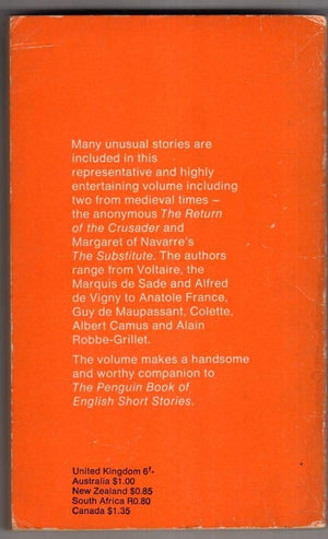 Penguin Book of French Short Stories,Used