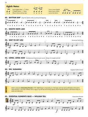 Essential Elements for Band  Bb Clarinet Book 1 with EEi (Book/Media Online),Used