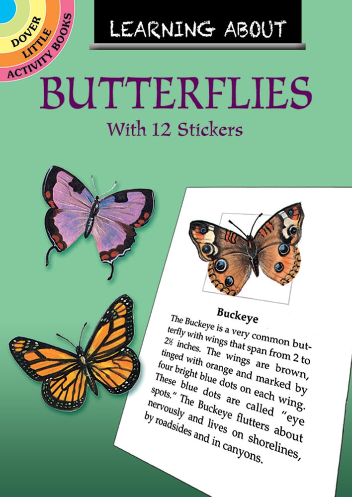 Learning About Butterflies (Dover Little Activity Books: Insects),Used