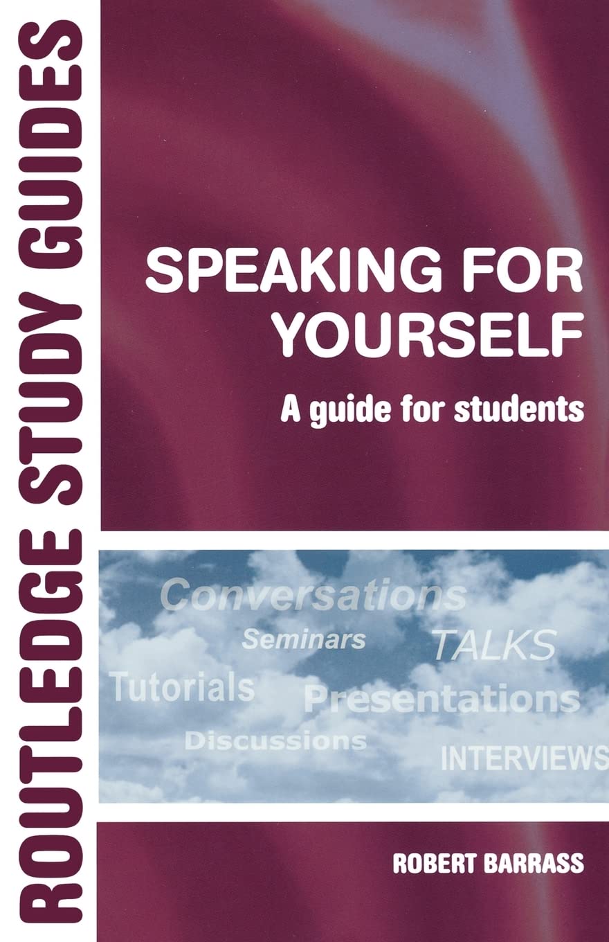 Speaking for Yourself (Routledge Study Guides),Used