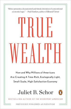 True Wealth: How and Why Millions of Americans Are Creating a TimeRich, Ecologically Light, SmallScale, HighSatisfaction Econ,Used