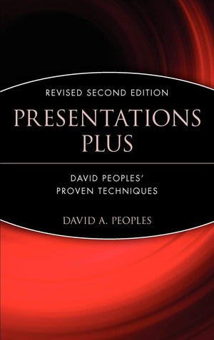 Presentations Plus: David Peoples' Proven Techniques,Used