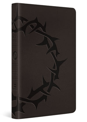 ESV Thinline Bible (TruTone, Charcoal, Crown Design),New